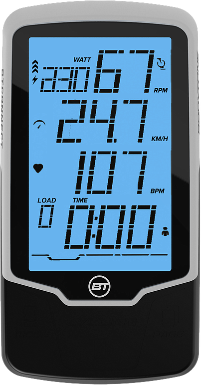 Bodytone Consola marcador con conectividad M20X . Negro