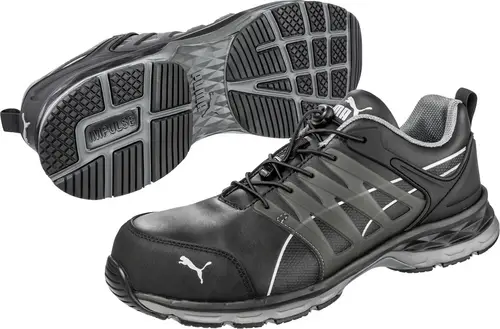 PUMA Velocity 2.0 Black Low 643840200000038 ESD Sicherheitshalbschuh S3 Schuhgröße (EU): 38 Schwarz 1 Paar