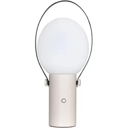 By Rydens Bari Akku Tischleuchte IP44 sandbeige
