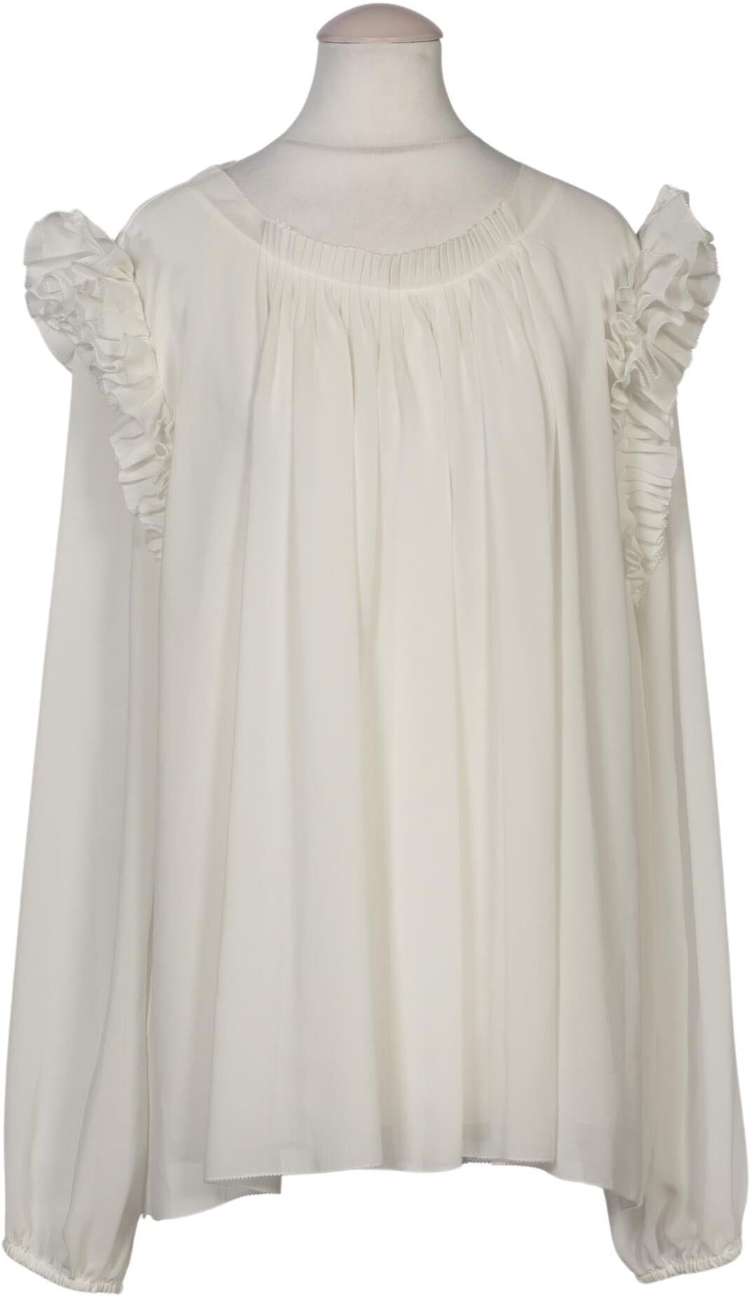 Herzensangelegenheit Damen Bluse, Weiß, Gr. EU 34, kein / Etikett - Second Hand