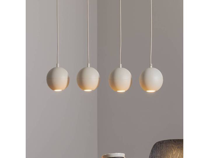Hängeleuchte Midway HELAM, creme / amber, für Wohn- / Esszimmer, Metall