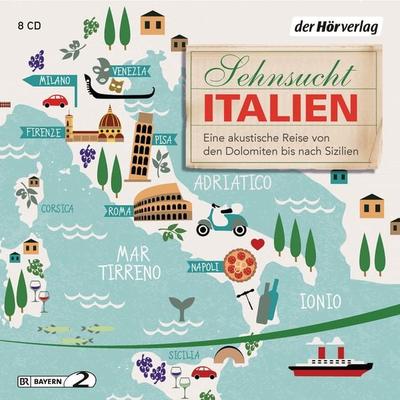 Sehnsucht Italien - Andreas Pehl,Stefan Schomann,Dorette Deutsch,Thomas Kernert,Reinhard Schlüter, CD, 9783844525557