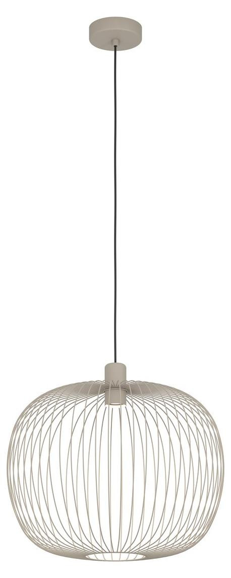 Eglo Lodods 902478 Moderne Hanglamp Beige Metaal