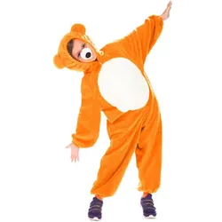 buttinette Bärchen-Kostüm für Kinder, orange