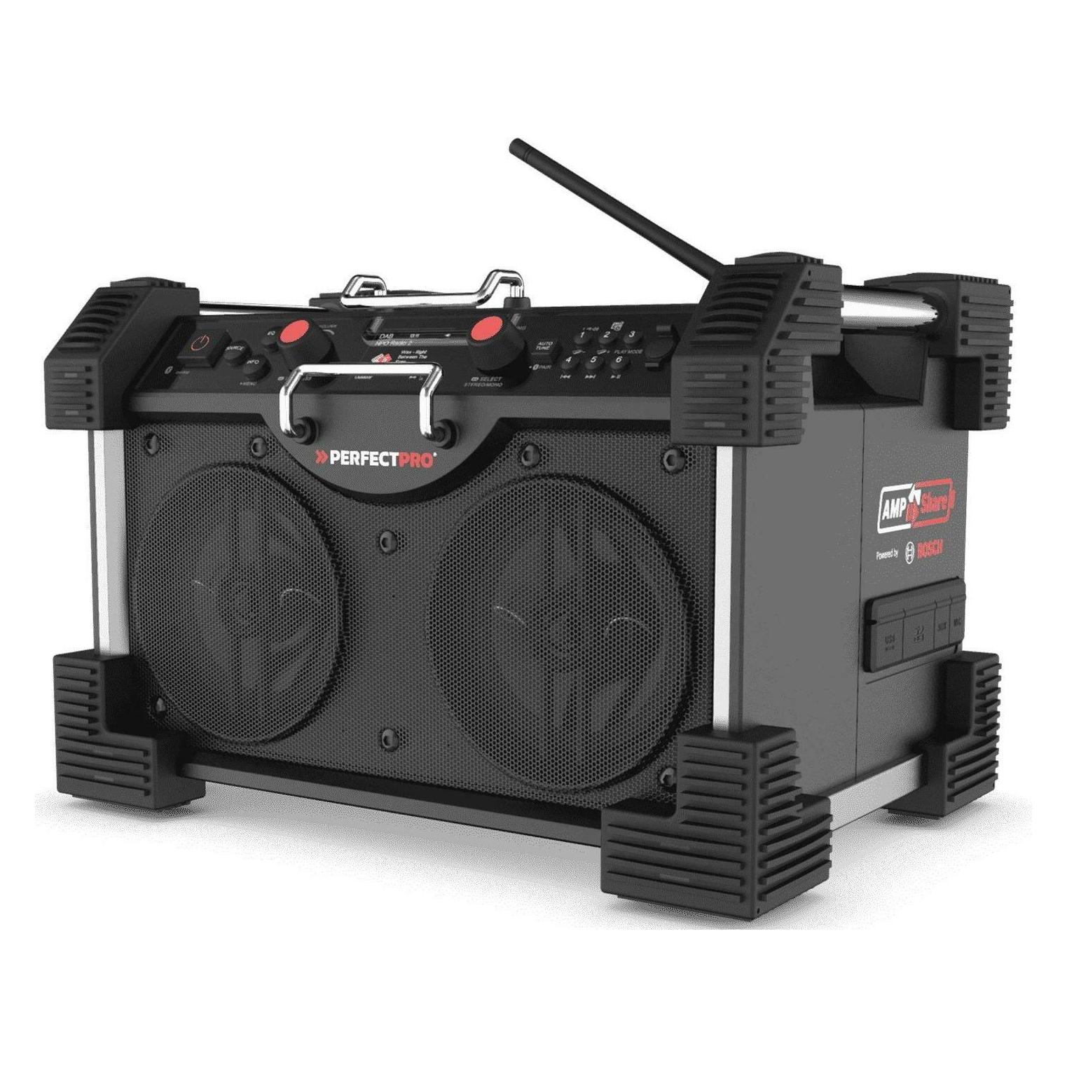 PerfectPro Rockhart 18V (DAB+, FM, Bluetooth, NFC) (RH4-18V)