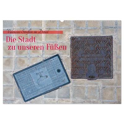 Die Stadt zu unseren Füßen (Wandkalender 2027 DIN A2 quer), CALVENDO Monatskalender