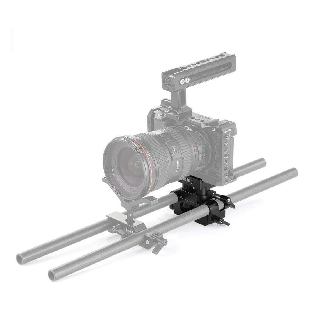 SmallRig 2272 Universal 15mm Rail Support System Baseplate (DBC2272B)