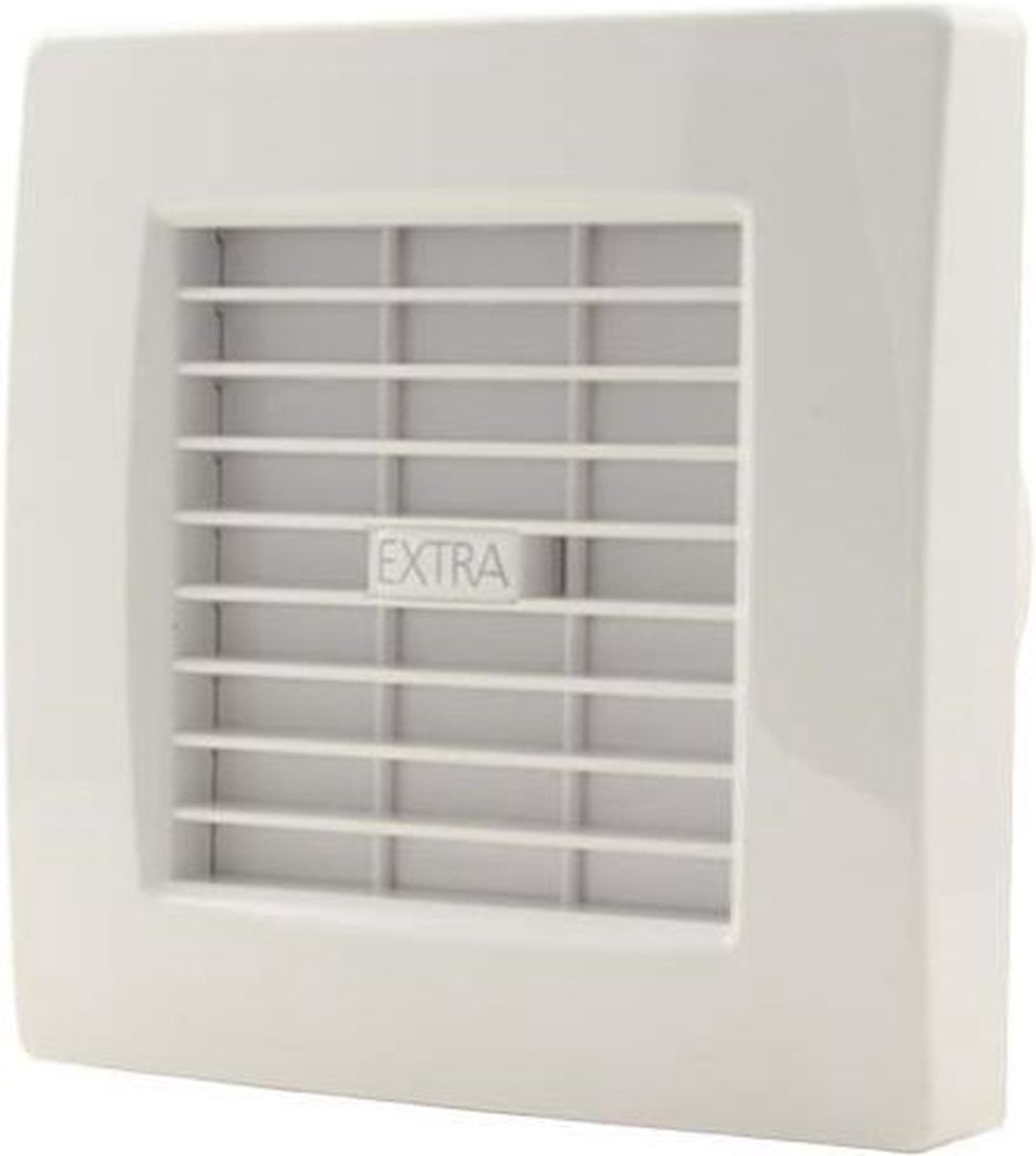 EUROPLAST Badkamerventilator met elektrische binnensluiting, 100 mm, Wit - X100Z