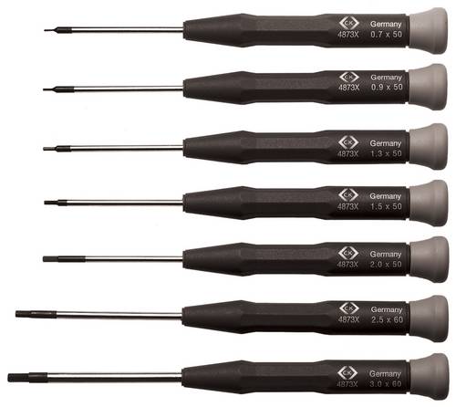 C.K Elektrotechnik und Feinwerktechnik Schraubendreher-Set 7teilig