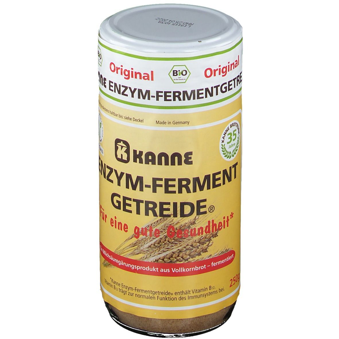 Kanne Fermentgetreide Bio 250 g Pulver