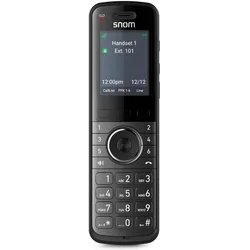 Snom M55 Handset EU compatible only with M500 basestation, Telefon, Schwarz