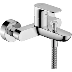 hansgrohe, Duscharmatur + Badewannenarmatur, rebris s - douchekraan, met 2 flow rates, chroom