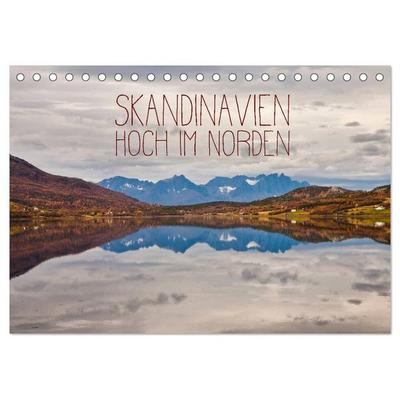Skandinavien - Hoch im Norden (Tischkalender 2026 DIN A5 quer), CALVENDO Monatskalender
