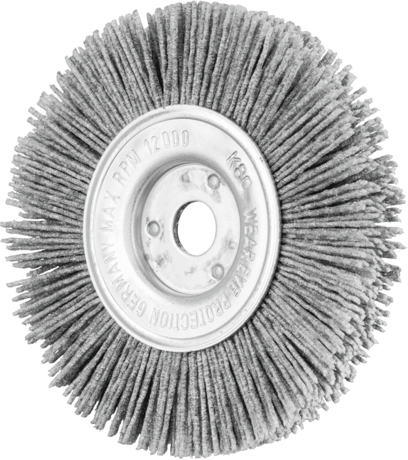 PFERD TOOLS Rundbürste schmal ungezopft RBU Ø100x12x12 mm Bohrung SiC-Filament-Ø0,90 Korn 80 (43502012)