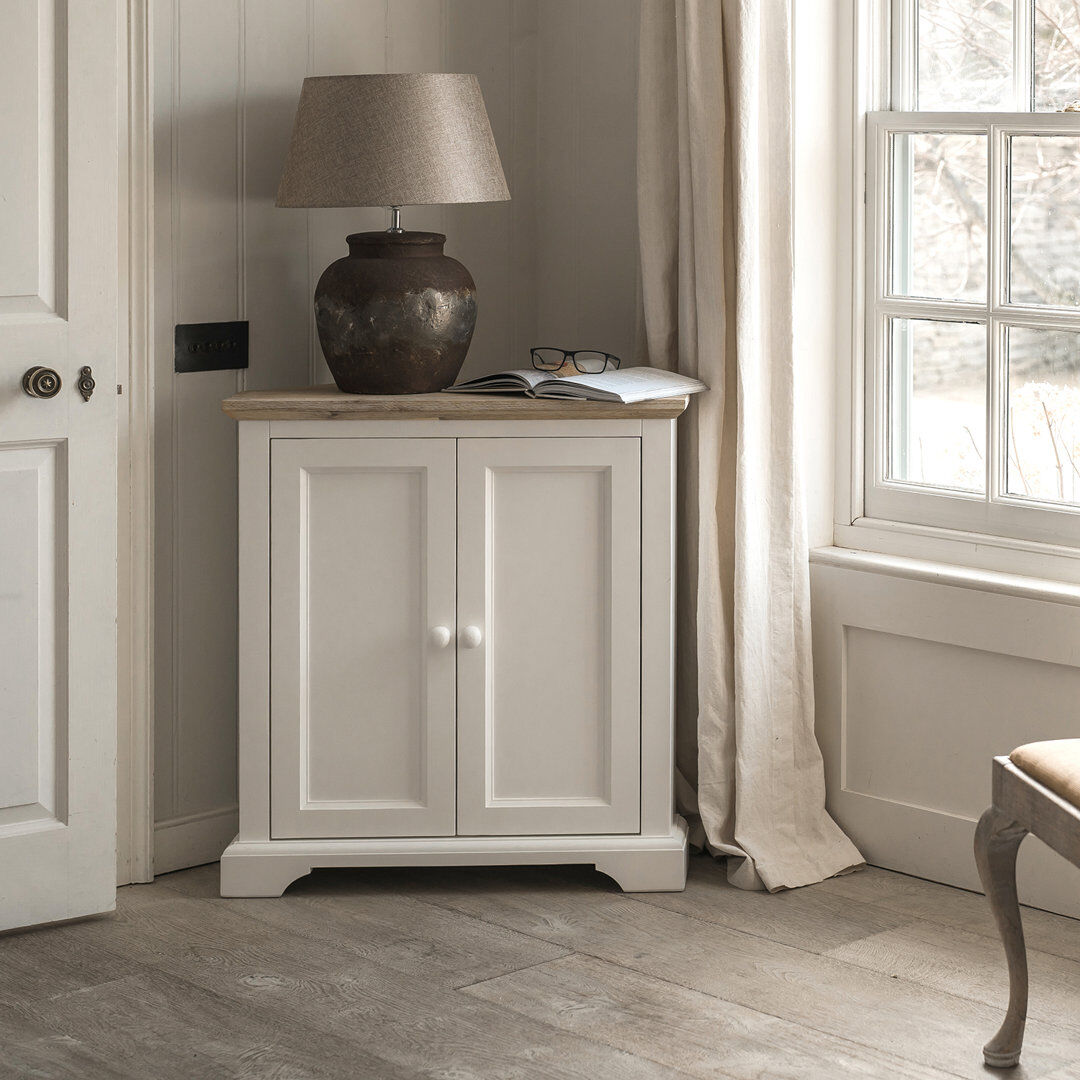 Three Posts Bayou 75cm Sideboard White 85cm H X 75cm W X 35cm D