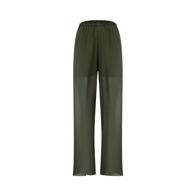 Trainingshose CLOUD 5IVE "CLOUD 5IVE Beach Pant", Damen, Gr. M, US-Größen, olive, 100% Polyester, unifarben, relaxed fit, Hosen Trainingshose