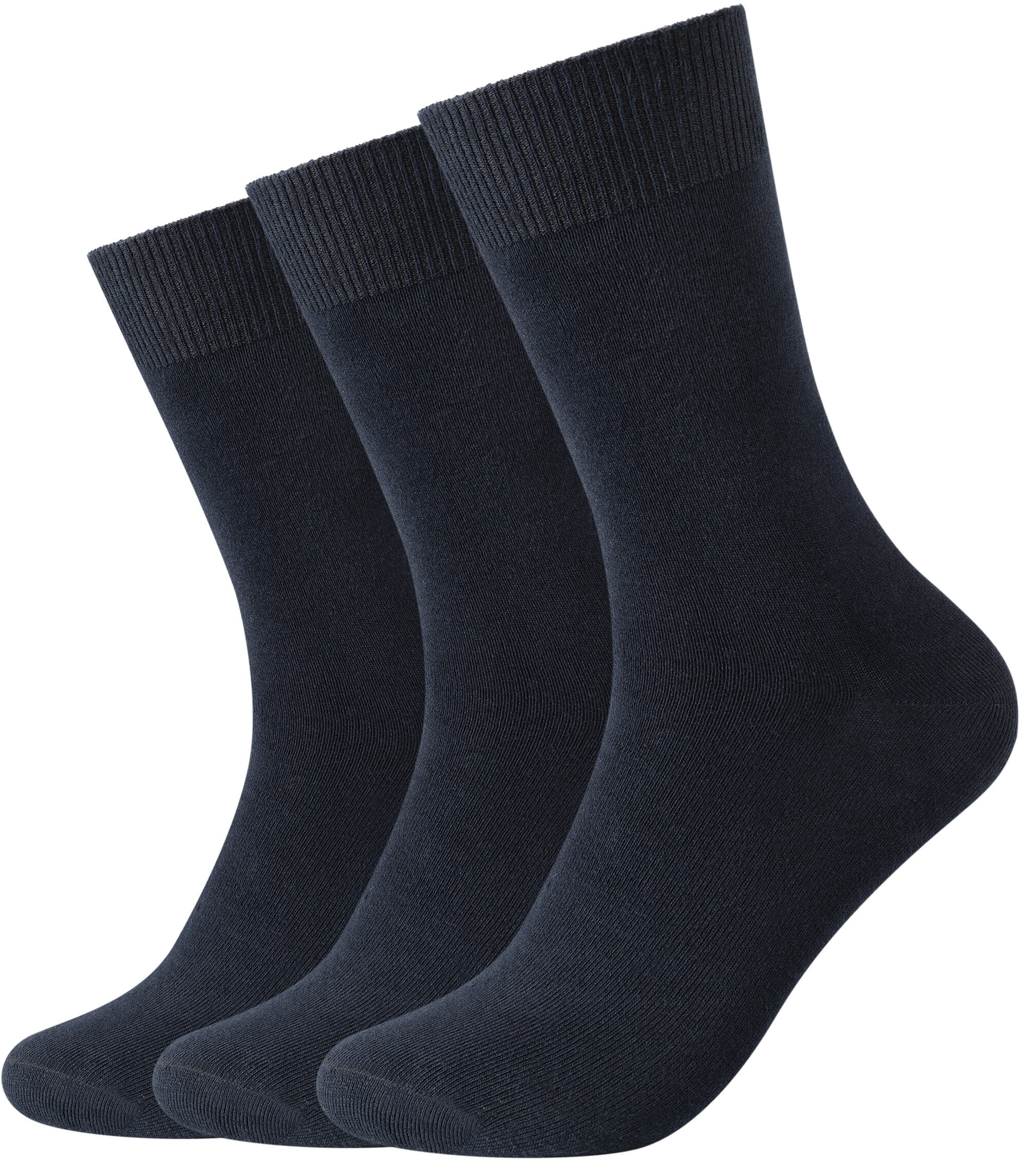 Camano "comfort" 9 Paar, normale Passform, mit weichem Bund ohne Gummidruck navy 35-38