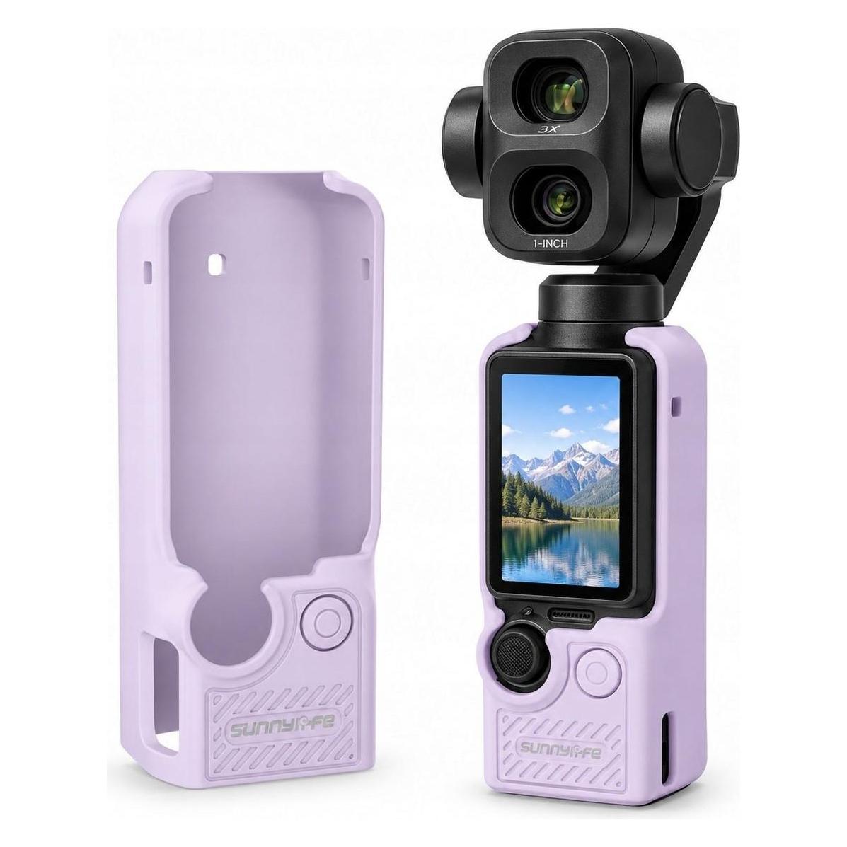 Sunnylife TPU-Schutzhülle - DJI Osmo Pocket 3 / 4 / 4P - Lila (78191334)