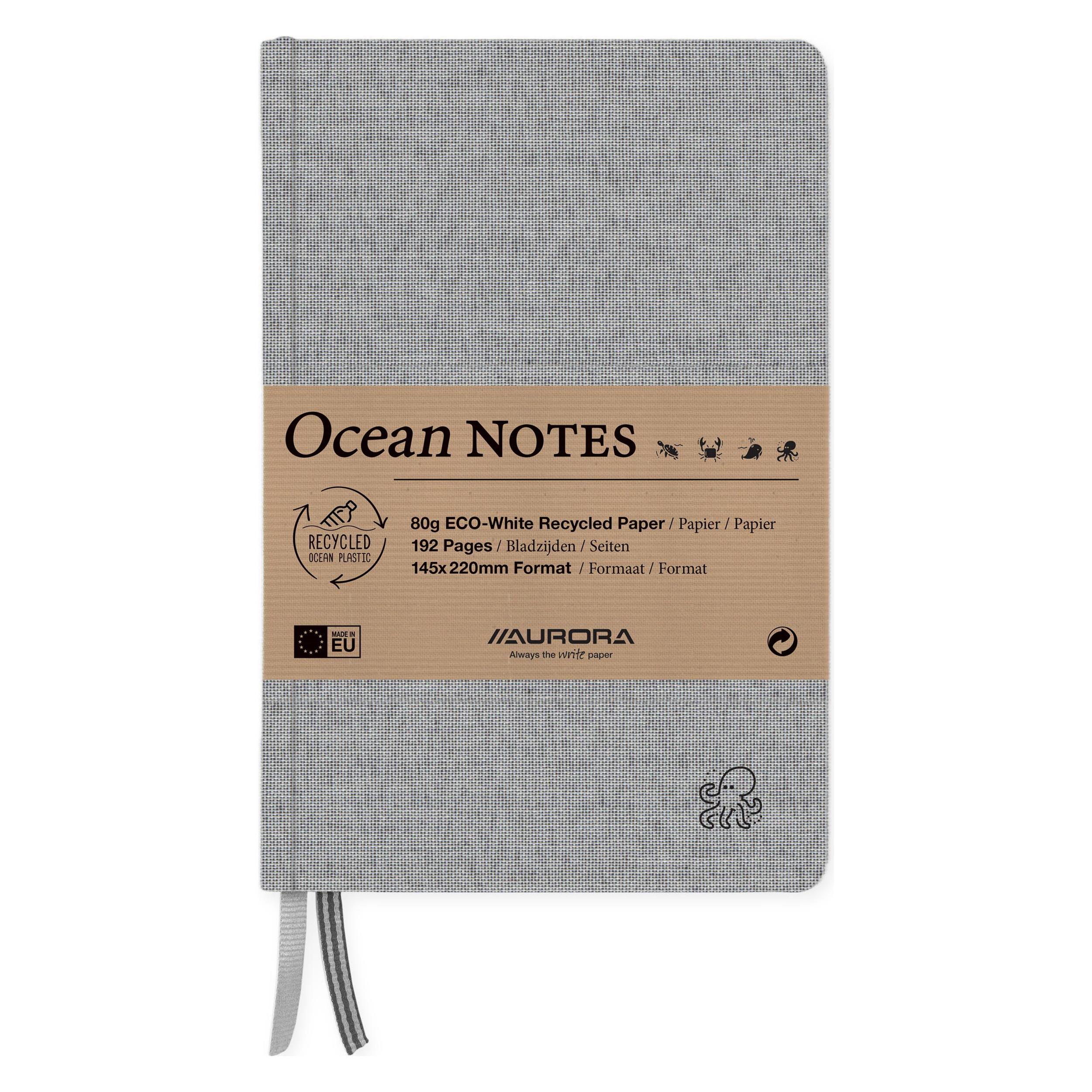Aurora OCEAN NOTES - Notizbücher (A5, Liniert) (2396RTZ)