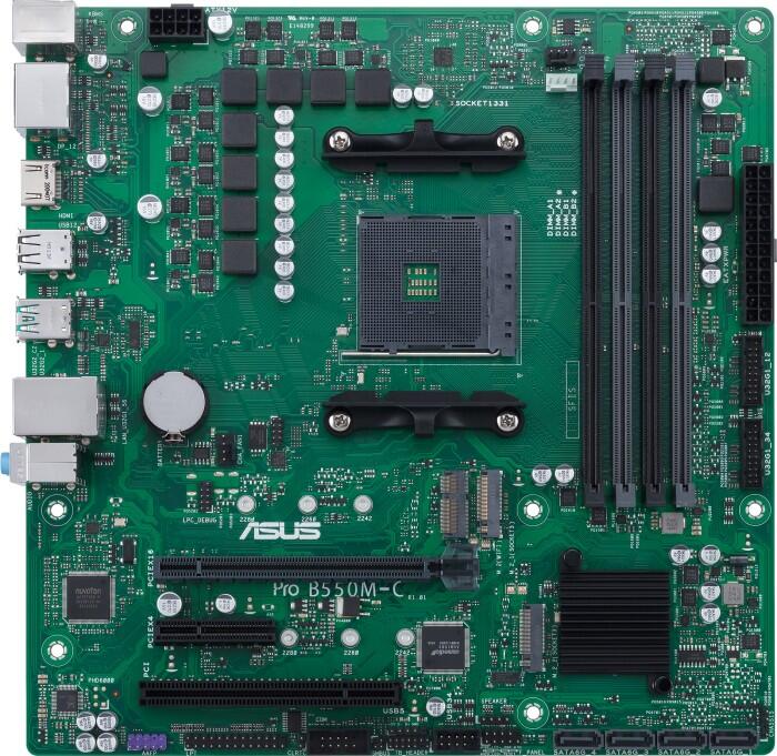ASUS PRO B550M-C/CSM Business Mainboard Sockel AM4 90MB15Q0-M0EAYC