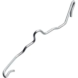 100 Deckenspinne für 20 mm Profile, Materialstärke 1,5 mm, verzinkt, Metall, silber