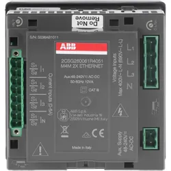 ABB M4M 2X ETHERNET Netzanalysegerät, Hutschienen-Gerät ohne Display, Protokoll: Modbus TCP/IP