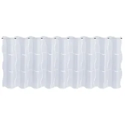 Gerster Collection Kurzgardine 150 x 50 cm Polyester Weiß