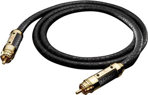 Oehlbach Cinch-Digital Digital-Audio Anschlusskabel [1x Cinch-Stecker - 1x Cinch-Stecker] 1.00m Schwarz XXL Black Connection