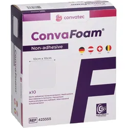CONVAFOAM Schaumverband nicht-adhäsiv 10x10 cm