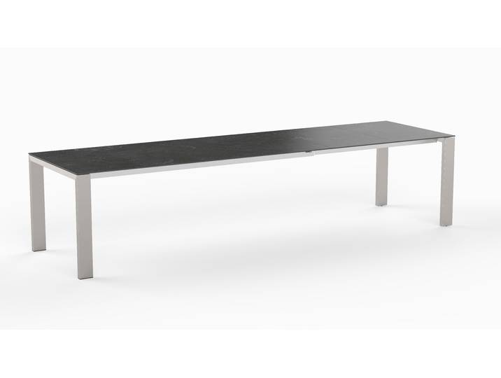 SIT Mobilia OLYMPIA Oslo Ausziehtisch Edelstahl 2 Einlagen 60 cm