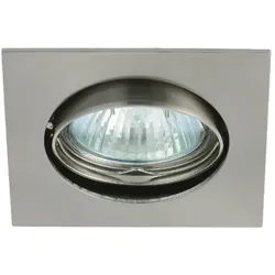 Kanlux Deckeneinbauspot NAVI max. 50W Gx5,3 mattchrom