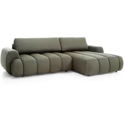 ECKSOFA SITO Grün Jersey mit Schlaffunktion