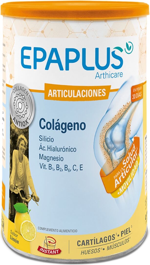 Epaplus Colágeno Silicio Instant Limón 334 g Arthicare.