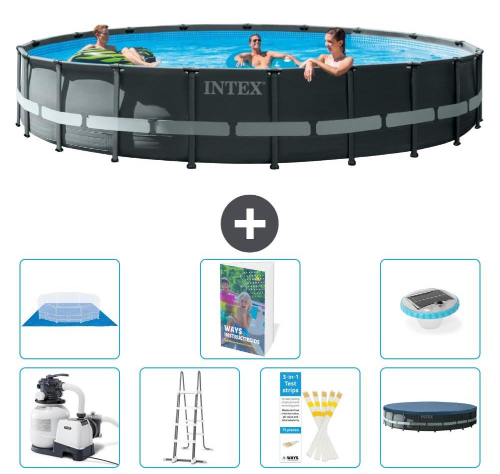 Ultra XTR Pool Rund - 610x122 cm - 6-teilig S596