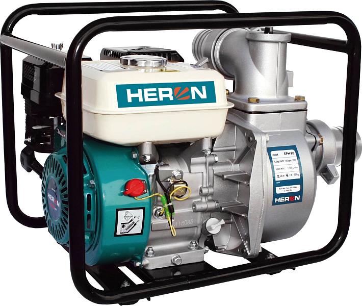 HERON Motorstrahlpumpe 6,5 PS, 1100 l/min