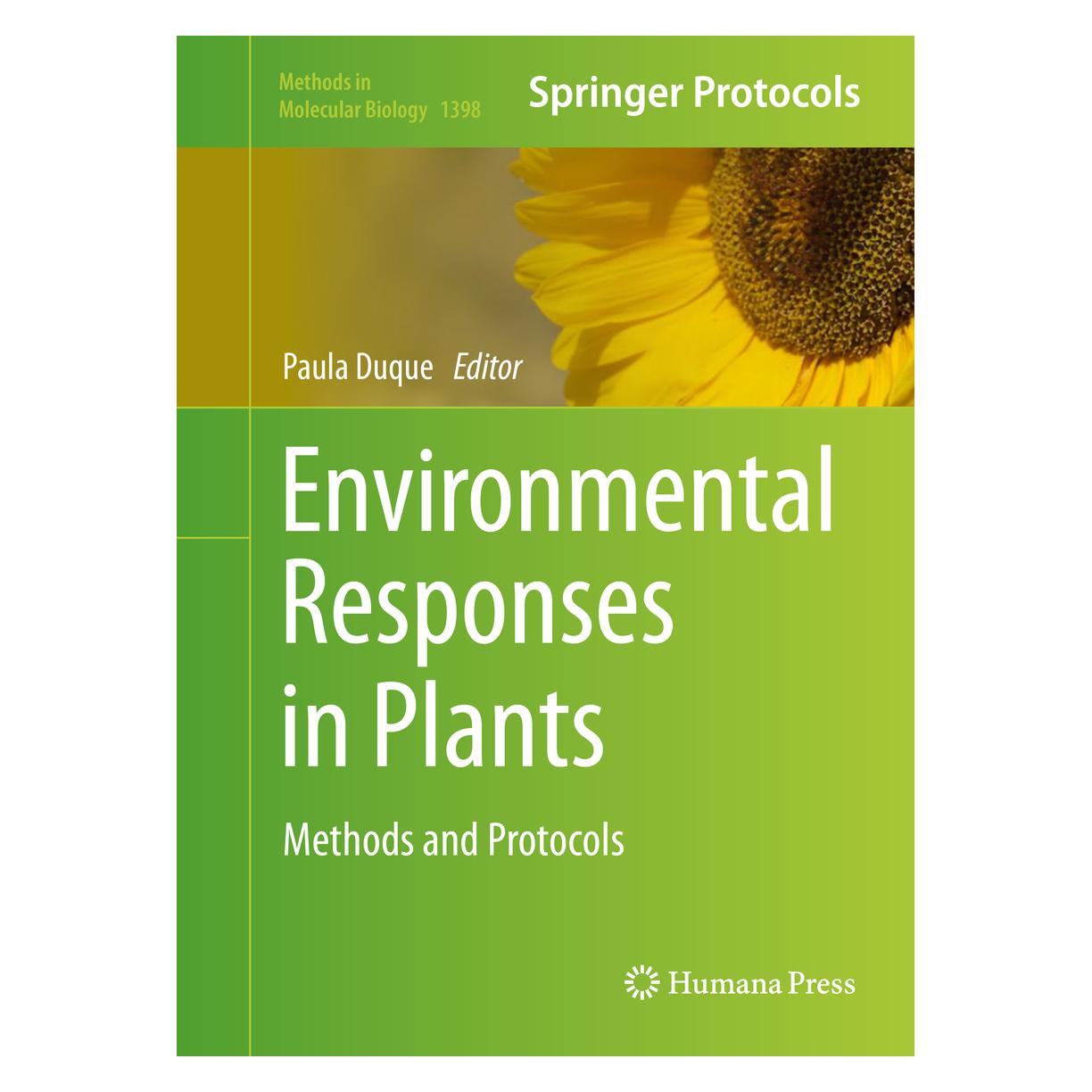 Springer Environmental Responses in Plants (Englisch, Hardcover, Paula Duque) (9781493933549)