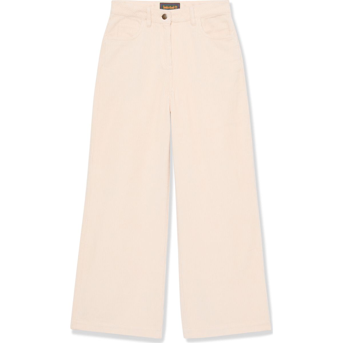 Timberland Womens Corduroy Wide-leg Pants white smoke 27W 32L TBC0YH51V041-27W-32L