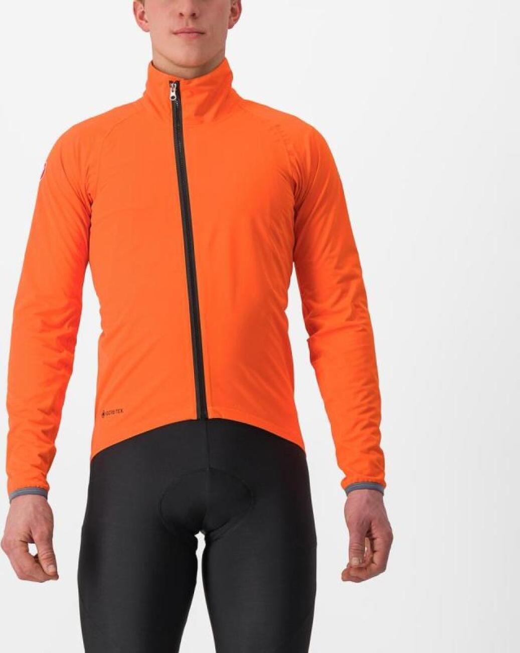 CASTELLI Fahrrad-Thermojacke - GAVIA LITE - Orange M