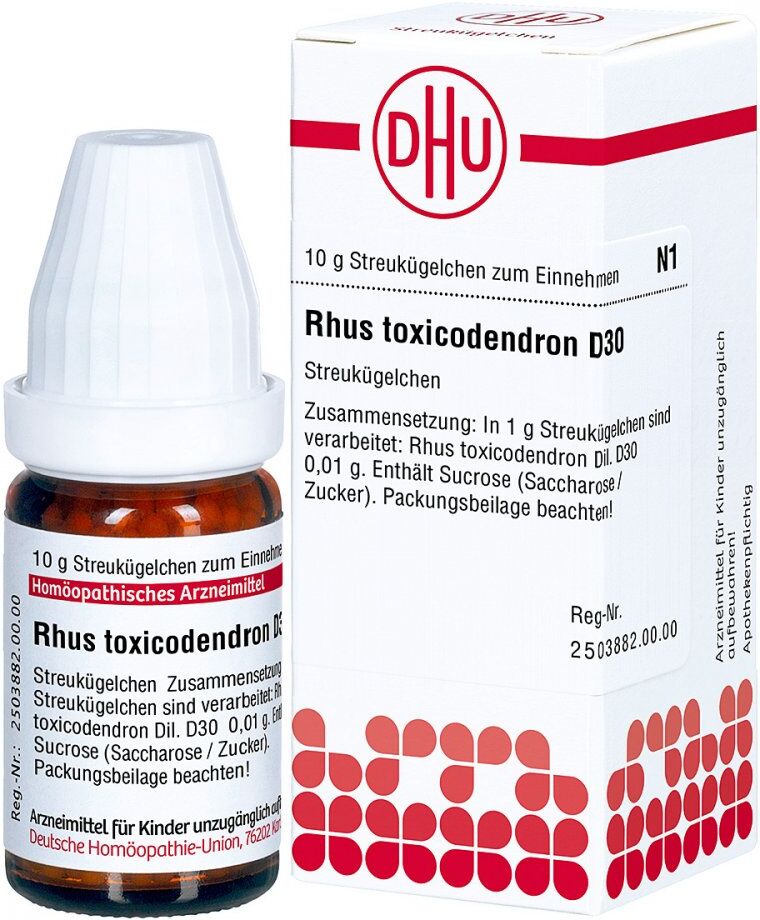 DHU Rhus Toxicodendron D30 Globuli