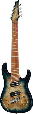 Ibanez RGMS8PB-CBS Cosmic Blue Starburst