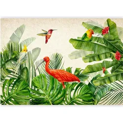 Artgeist, Tapete, Fototapete - Exotic Birds - Third Variant (200 x 140 cm)