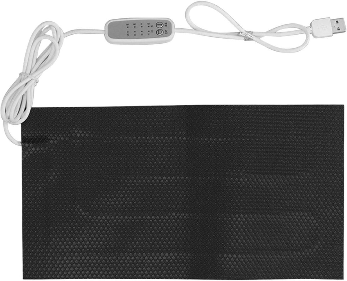 Wasbaar en buigzaam verwarmingskussen met temperatuurregeling en 4 snelheden via USB voor pijnverlichting en ontspanning