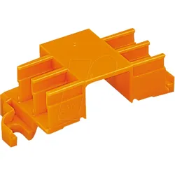 WAGO 243-113 - Steckklemmenhalter für 6-fach Micro-Steckklemmen, orange
