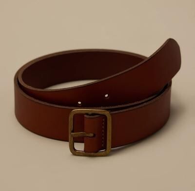 Lucky Brand The Point Belt - Women's Accessories Belts in Medium Brown, Size S