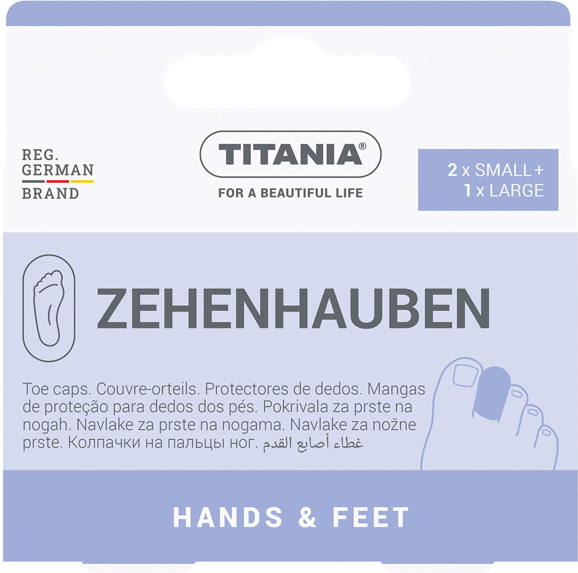 Titania Foot Care Zehenhauben