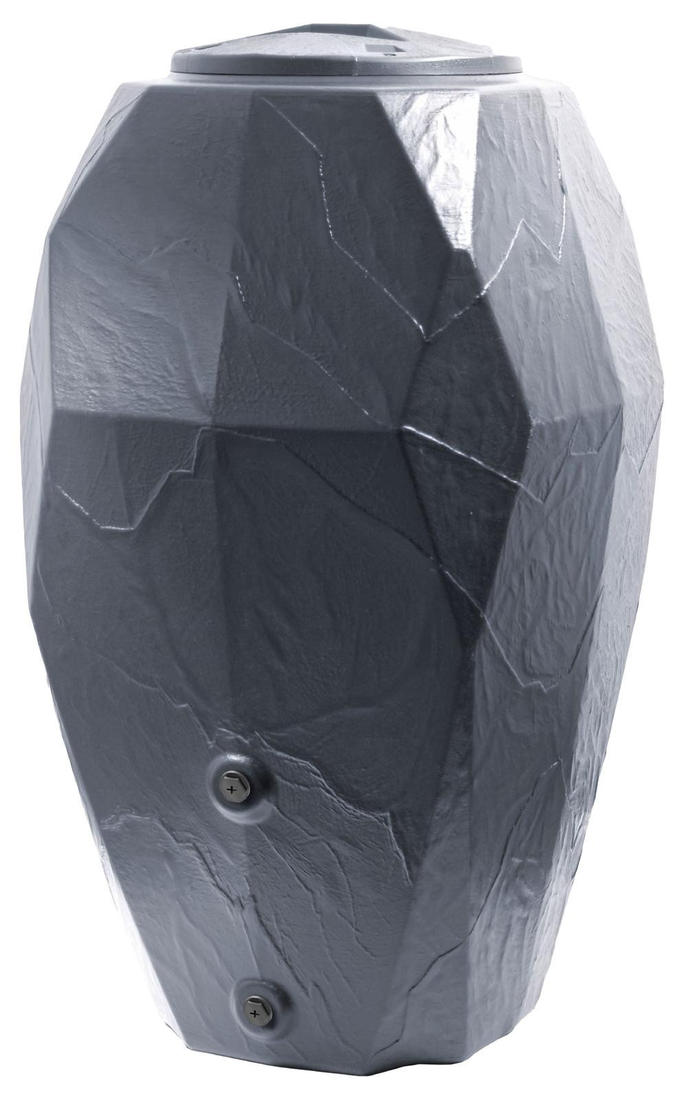 Prosperplast Regenton Obelisk antraciet 310 liter inclusief kraan
