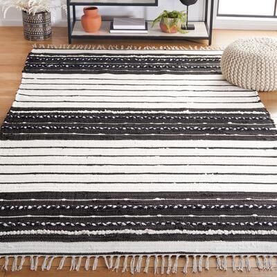 SAFAVIEH Handmade Flatweave Striped Kilim Shulamith Cotton Rug
