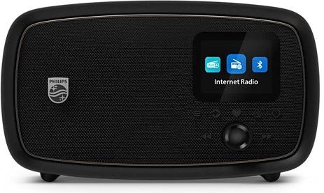 Radio portatile Philips TAV2500C 00 RETRO Janet XL Tws Black