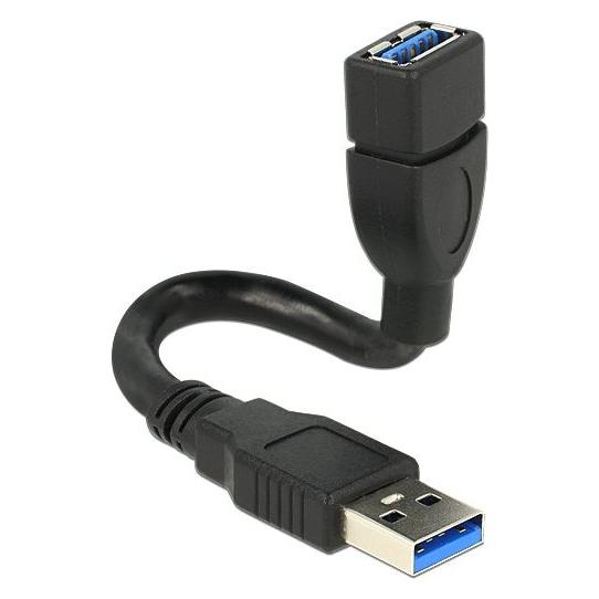 Delock USB ShapeCable (0.15 m, USB 3.2 Gen 1) (83713)