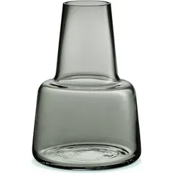 Flora Vase 24 cm Rauchglas